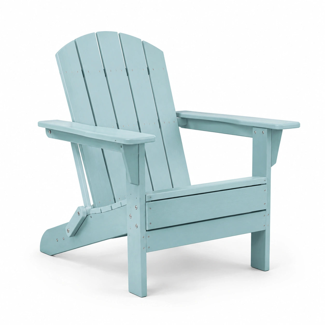 Sedia Adirondack in legno di pino blu