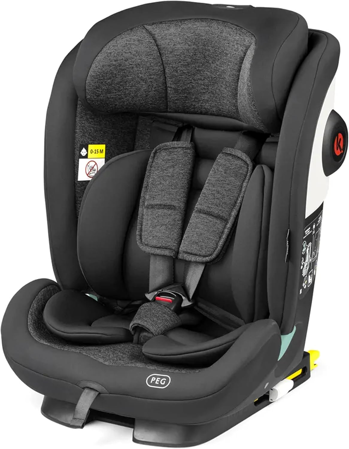 Seggiolini auto, 150 cm, 36 kg, regolabile, Peg Perego, PEG Viaggio TT Seggiolino Auto Evolutivo i‐Size con ISOFIX, 15 mesi, 12 anni