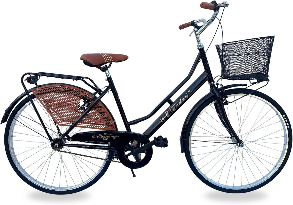 Bici da città, 46 cm, nero, MADICKS