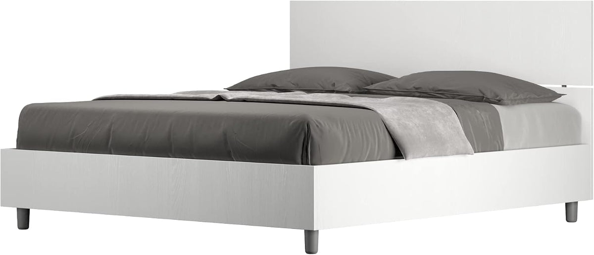 letto, 160 × 190 cm, bianco, BS COM