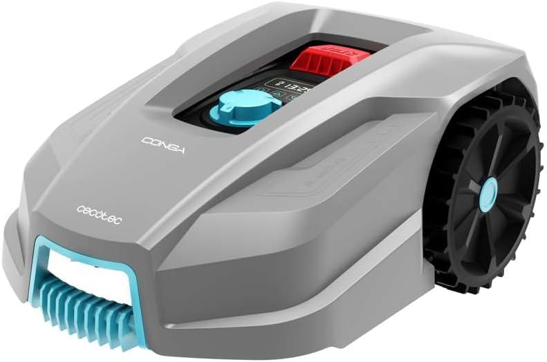 Tagliaerba robot, 60 mm, brushless, controllo smart, Cecotec, Superfici di 800M2
