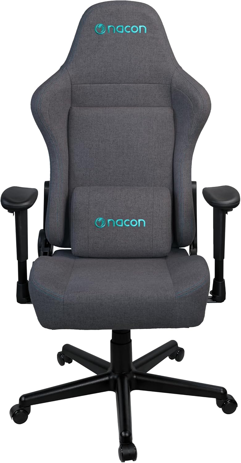 sedia PCCH-380, grigio, NACON, - da gaming da gaming ergonomica con braccioli 2D,