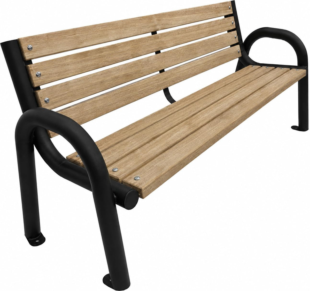 Panche, 125 cm, legno, Primario Grande, Panca con Schienale
