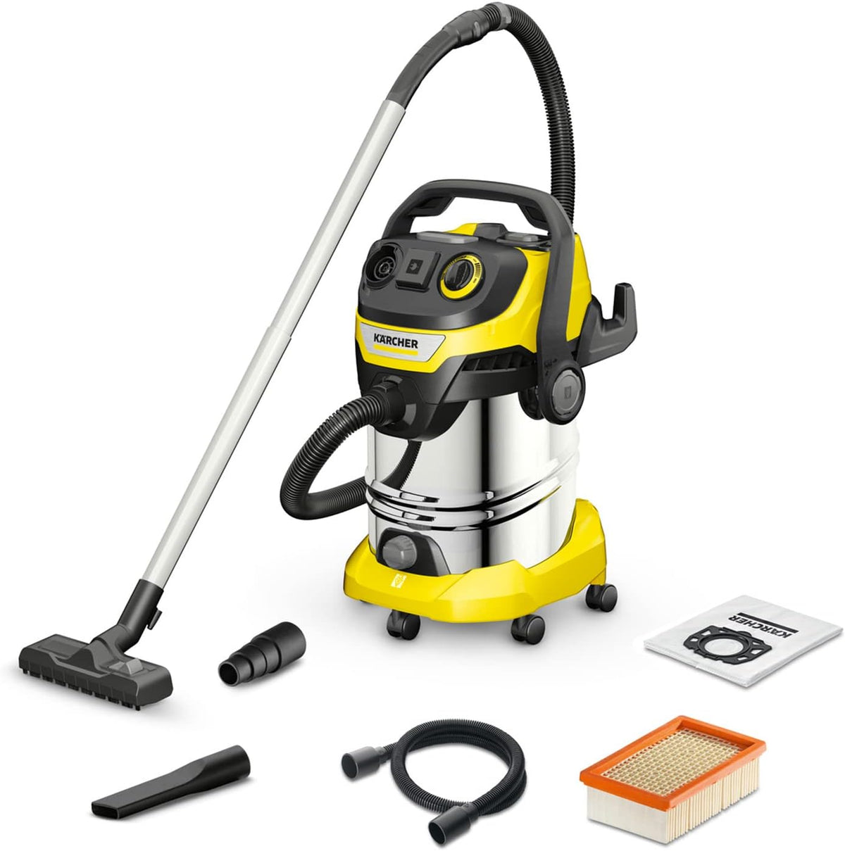 KÄRCHER V-30/8/35/T utensile, 1300 W, 30 l, plastica, contenitore in plastica: 30 l, tubo di aspirazione: 3