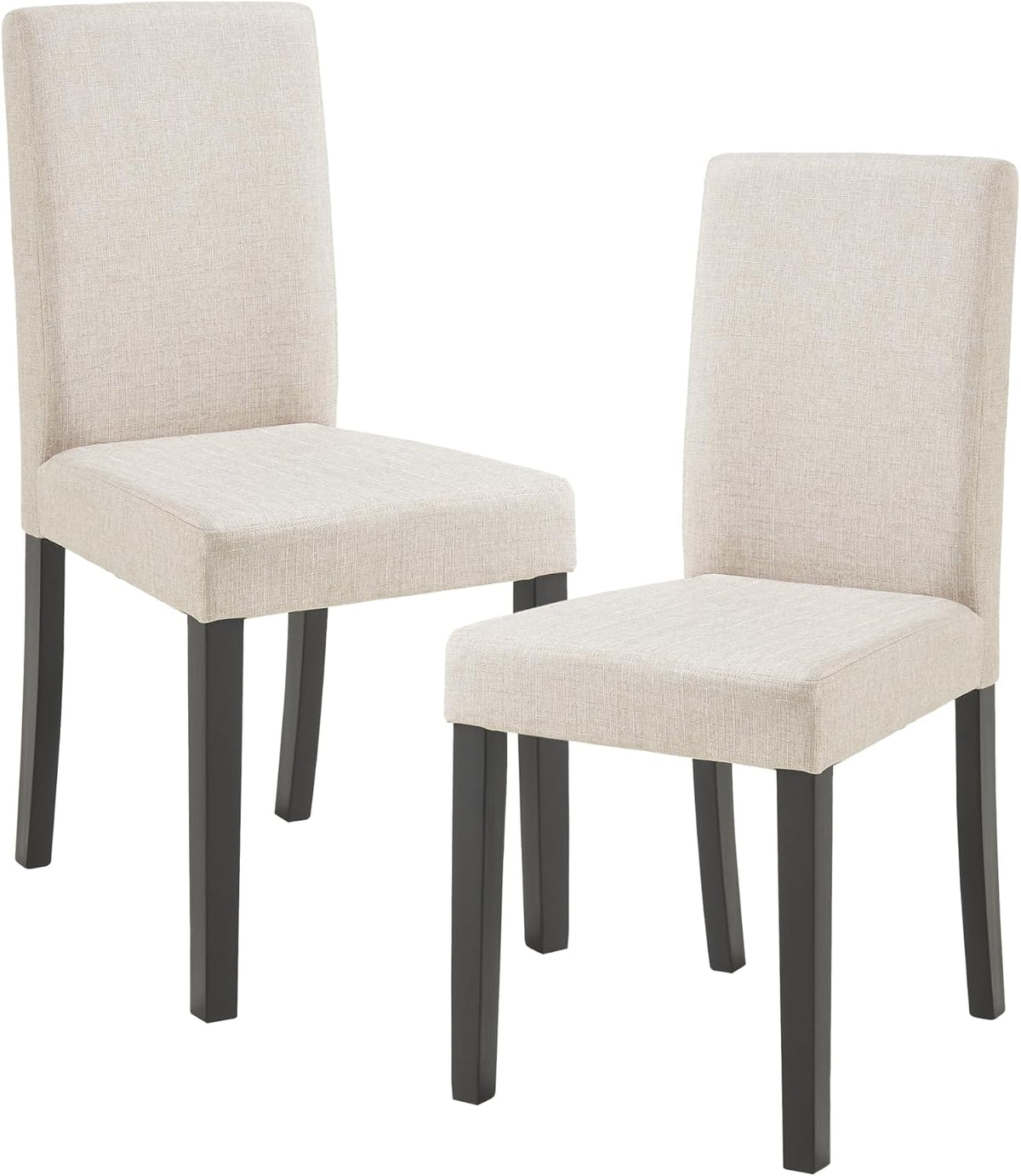 Sedie, legno, tessuto, beige, per la cucina, per l'ufficio, en.casa