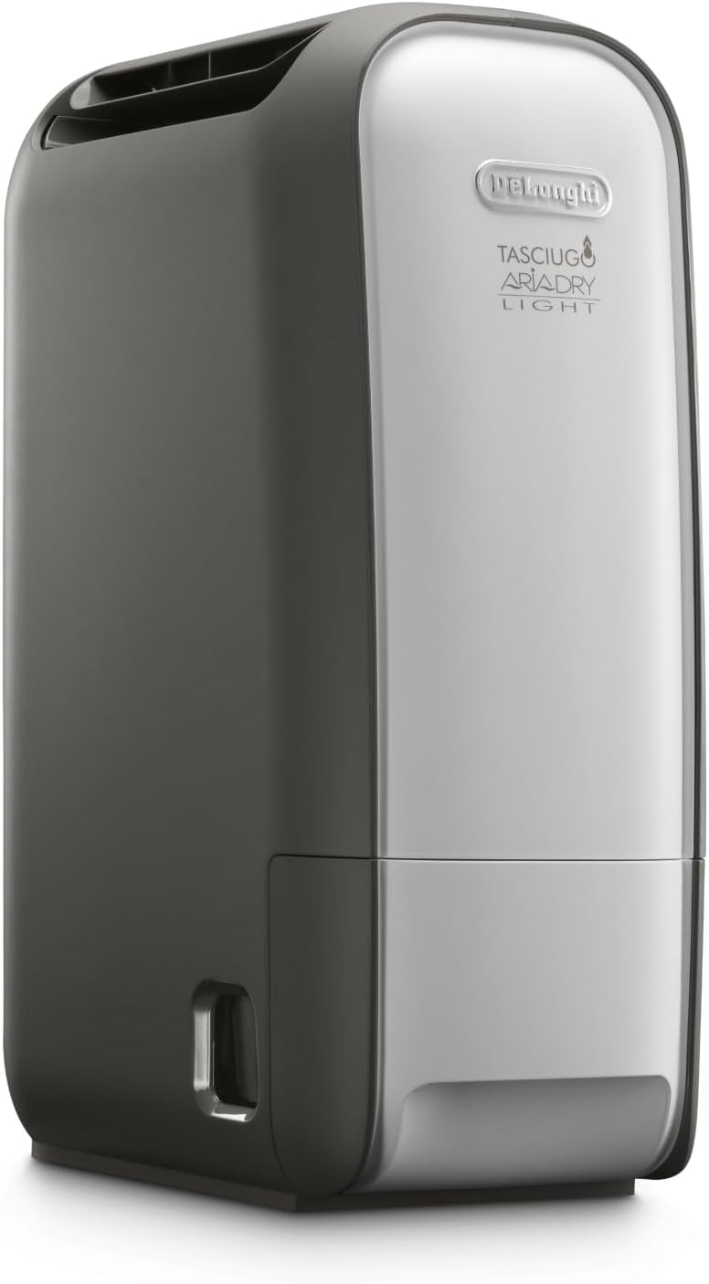 Deumidificatori DNS80, 7.5L, grigio, De'Longhi, 7.5L/Giorno, Grigio (DNS80)
