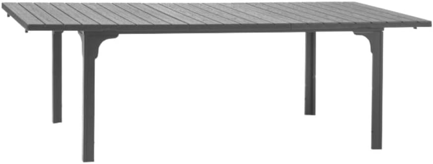 tavolo da giardino, 180 cm, legno, metallo, per il giardino, Totò Piccinni