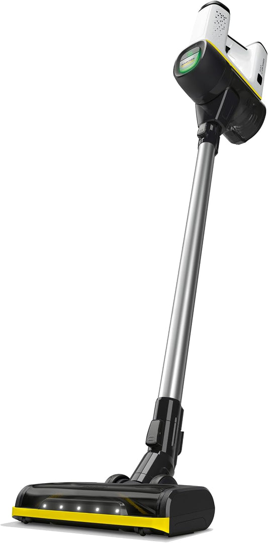 KÄRCHER aspirapolvere, 2,8 kg, 25,2 V, senza fili, 2 livelli di aspirazione, 50 minuti di autonomia, peso: 2, batteria da 25