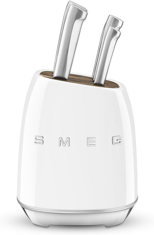Ceppi portacoltelli KBSF02WH, bianco, Smeg