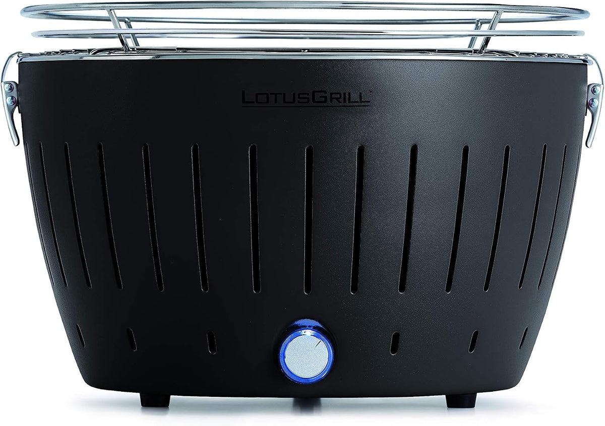 barbecue G-AN-34P, 35 × 23,4 cm, grigio, LotusGrill, LotusGrill G-AN-34P, Barbecue con batterie e cavo di alimentazione USB, 35 x 23