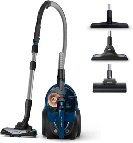 PHILIPS FC9745/09 aspirapolvere, 900W, blu, TriActive+ per Pavimenti e Tappeti, Blu (FC9745/09)