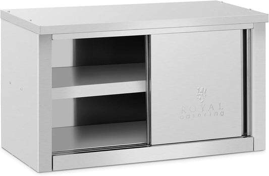 armadio RCAT-90/40/50-C, 900 × 400 × 500 mm, 60 kg, acciaio inox, per la cucina, Royal Catering