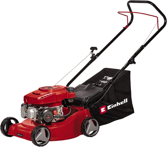 Einhell Tagliaerba con lama rotante, 40 cm, 2 kW, 45 l, Einhell Tosaerba a benzina GC-PM 40/2 (2 kW, 1 cilindro, motore a 4 tempi, cilindrata 132 cm3