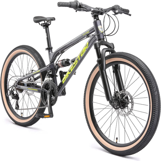 Mountain Bike, 135 cm, alluminio, BIKESTAR