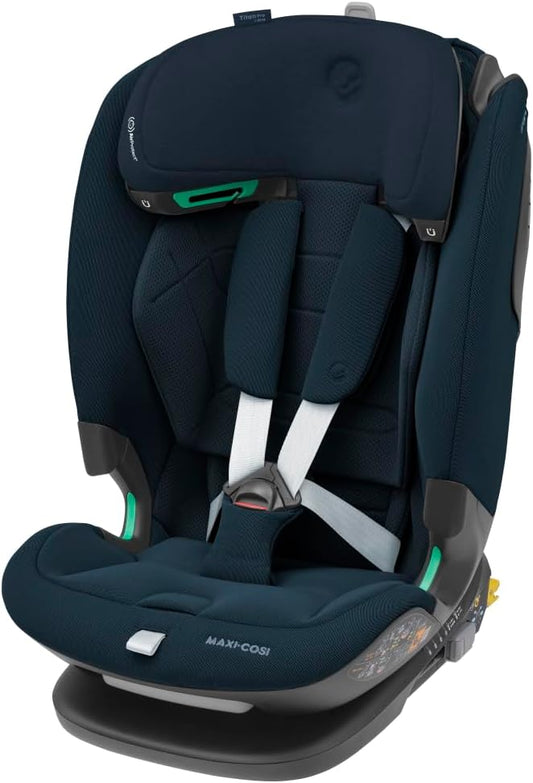 Seggiolini auto, 150 cm, blu, Maxi-Cosi, Seggiolino auto per bambini, 15 Mesi- 12 Anni (76-150 cm), Reclinabile 4 posizioni