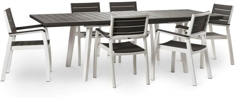 tavolo, 240 cm, bianco, per il giardino, Keter