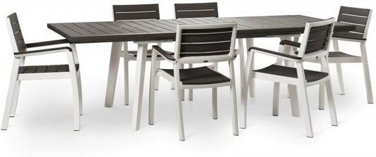 tavolo, 240 cm, bianco, per il giardino, Keter