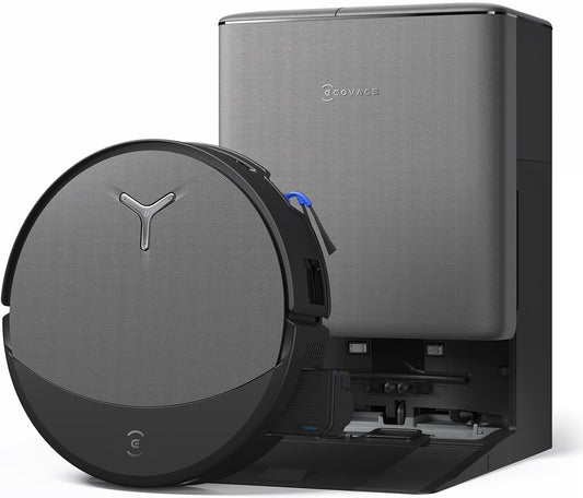 aspirapolvere T90, 27 cm, ECOVACS, PRO OMNI Robot Lavapavimenti OZMO ROLLER 30000Pa