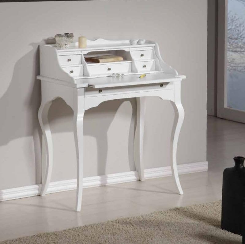 Scrivanie, legno, bianco, Vicentini arreda