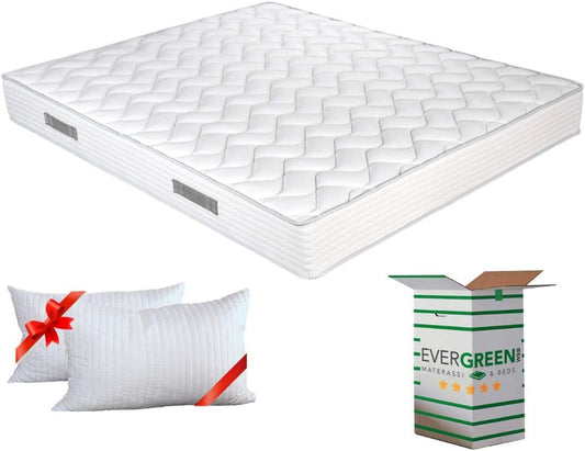 materasso, 20 cm, bianco, EVERGREENWEB MATERASSI & BEDS