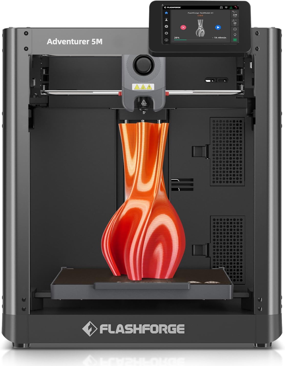 Stampanti 3D, 600mm, metallo, FLASHFORGE, FLASHFORGE Adventurer 5M Stampante 3D, 1-Clic Max 600mm/s Velocità