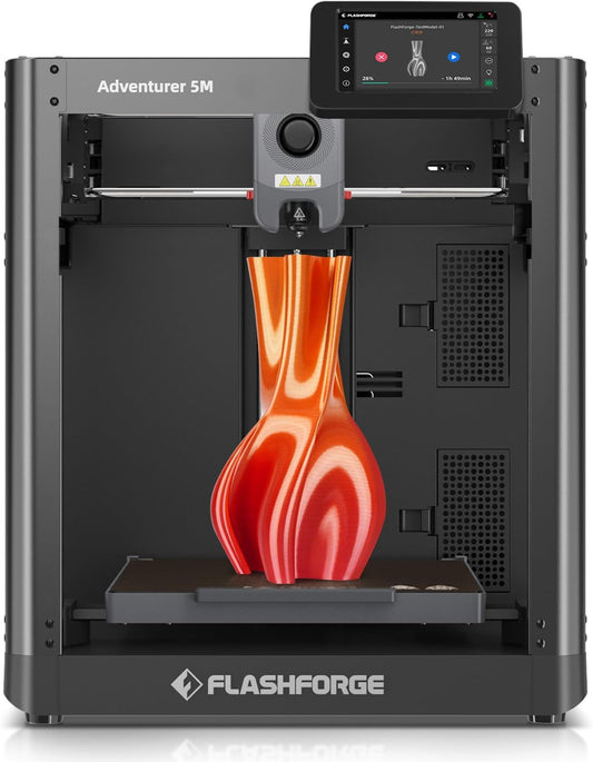 Stampanti 3D, 600mm, metallo, FLASHFORGE, FLASHFORGE Adventurer 5M Stampante 3D, 1-Clic Max 600mm/s Velocità