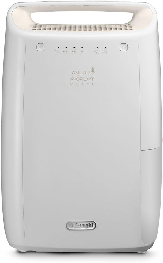 Deumidificatori DEX210SF, 10L, bianco, De'Longhi, Assorbi Umidità 10L/Giorno, Bianco (DEX210SF)