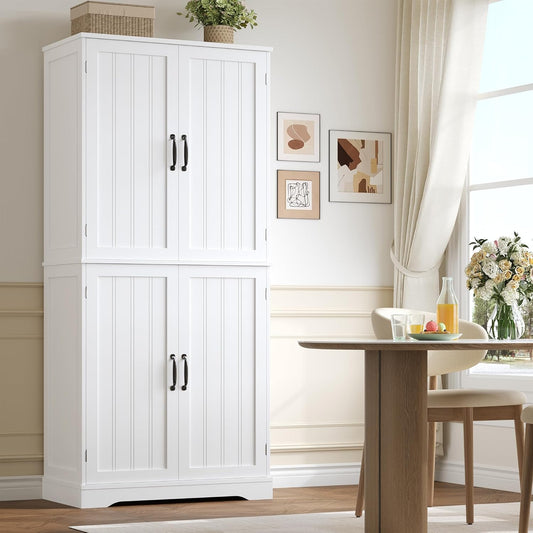 Credenze e buffet, 180 × 80 × 40 cm, per la cucina, HOCSOK, 4 Ante, 180x80x40 cm