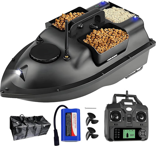 Imbarcazioni, 5200mAh, senza fili, LHUITUI, Barca Da Pesca Con Esche GPS, Carico 2Kg