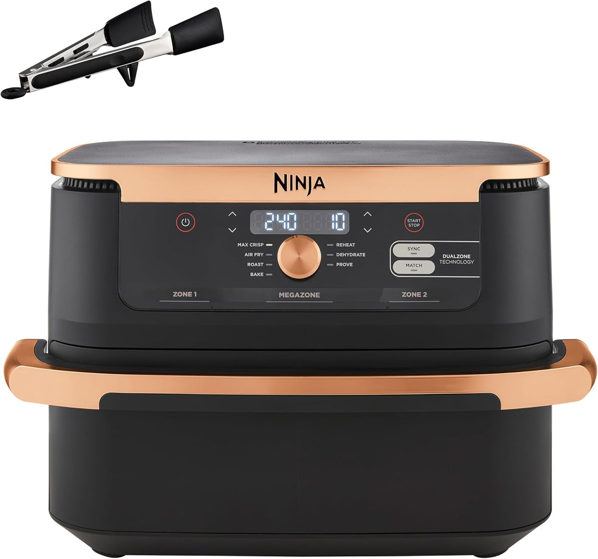 Ninja AF500EUCP friggitrice ad aria, 56,79 cm, nero