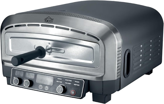 forno per pizza, 37 × 37cm, DCG, Dcg Forno Pizza In Pietra Refrattaria Stone 20lt 2200w Mb2350