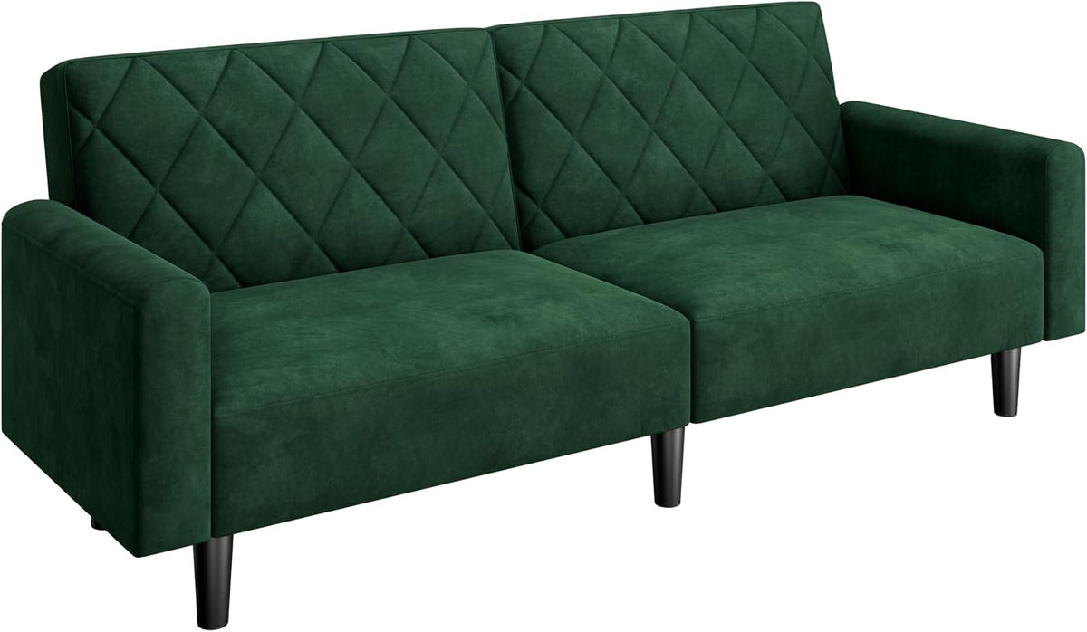 divano, 159 × 75.5 × 73 cm, Soberine, Divano Imbottito Divano a 2 Posti con Schienale Reclinabile