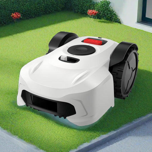 Tagliaerba robot, controllo smart, Naturalpowev, Taglia Fino a 1000m2, Basso Rumore (60 dBA) e sensore Pioggia