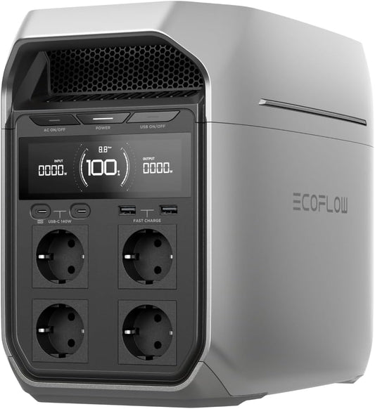 Generatori, 1024Wh, senza fili, EF ECOFLOW, EcoFlow Centrale elettrica portatile DELTA 3 Plus, 1024Wh batteria LFP