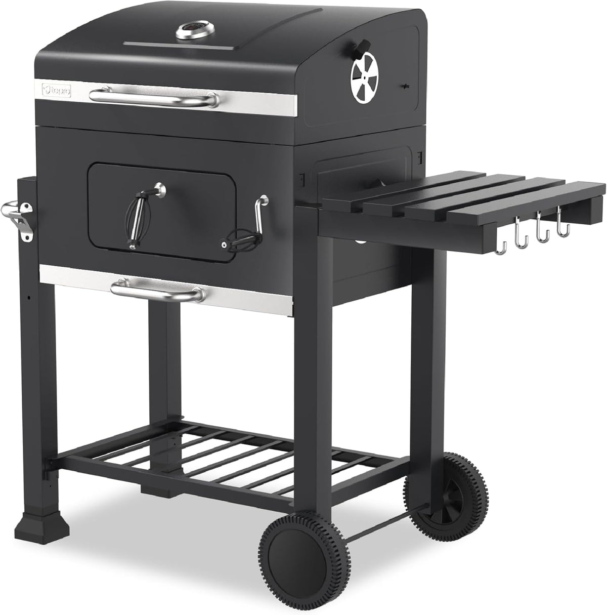 barbecue, 56 × 41,5 cm, acciaio inox, Tepro