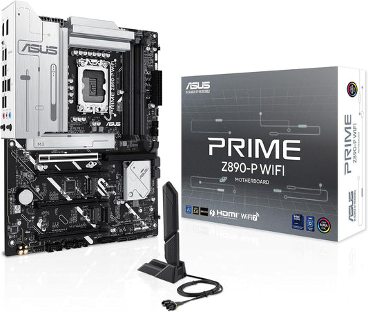 Schede madri Z890-P, con WiFi, nero, ASUS, Slot DDR5