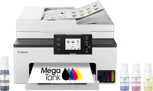 Printers GX2020, Canon, Canon MegaTank MAXIFY GX2020 All-in-One Wireless Color Printer